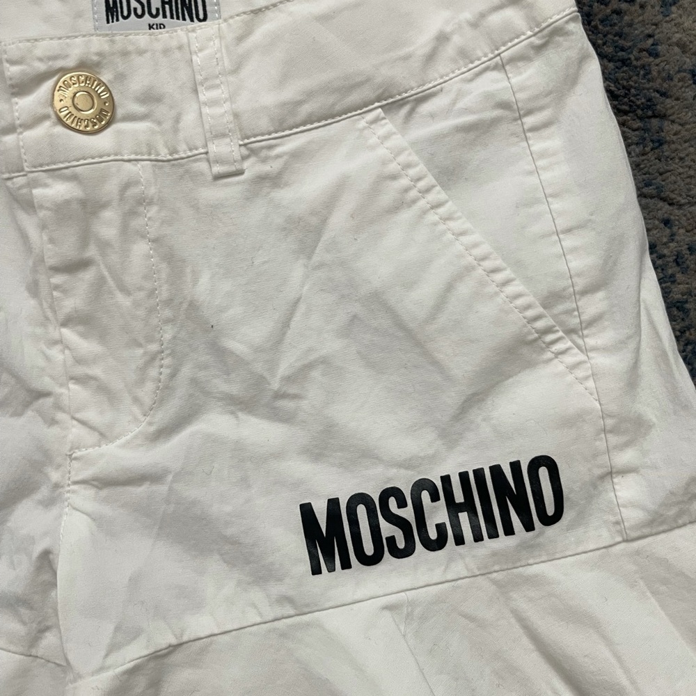 Girls moschino shorts size 8